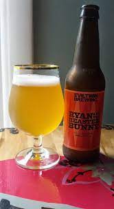 Evil Twin Ryan And The Beaster Bunny Saison Pours A Cloudy Straw With Virtually No Head Barnyard Hay And Spice Notes Light Body With Moderate Carbo Cerveza