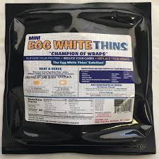 Crepini Mini Egg White Thins Protein Egg White Wrap 6 Oz Walmart Com