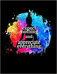 Check out our expect nothing quote selection for the very best in unique or custom, handmade pieces from our shops. Expect Nothing And Appreciate Everything Buddha Quote Diet And Fitness Journal To Help You Become The Best Version Of Yourself Progress Tracker Meal Planner Workout Log Weight Loss Designio Life