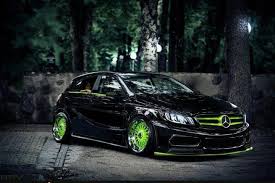 Most Modified Mercedes A Class Airbag Suspension Mercedes Car Benz A Class Mercedes Benz