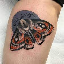 Devin Wray On Instagram Moth For X Merci Pour Le Venin X Mothtattoo Neotraditionaltattoo Neotraditional Moth Tattoo Traditional Moth Tattoo Insect Tattoo