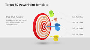 Animated 3d Target Powerpoint Template Slidemodel Powerpoint Templates Powerpoint Slide Designs Powerpoint