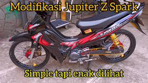 Modifikasi jupiter mx interrolls cars pictures and wallpapers modifikasi yamaha scorpio 2005 modifikasi suzuki satria f 150 modifikasi honda tiger modifikasi yamaha jupiter z next g modifikasi robot jupiter mx 135lc spesifikasi atv. Modifikasi Jupiter Z Jari Jari Simple Stret Racing Youtube