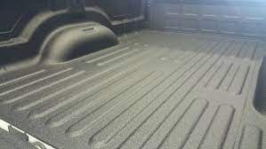 The 8' box is thrashed. Rhino Pro Spray In Bed Liner