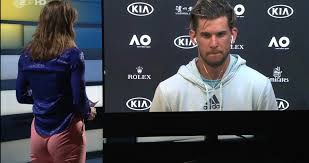Dezember 2019, 17.10 uhr, moderiert andrea petkovic ebenfalls. Alex Tennis On Twitter Petkovic Interviewing Thiem In The Zdf Sportreportage So Cool Thiem I Felt Quite Well Physically Even In The Fifth Set Tiredness Did Not Effect Me I