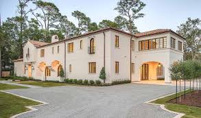 Interior and exterior in black bean, casement, picture, slider windows. Contemporary 2 Story White Black Windows Mediterranean House