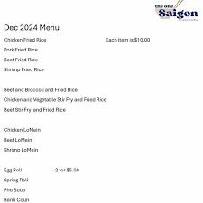 The One Saigon-Food Truck — Food court food truck in Kingsport, Tennessee