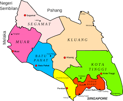 Segamat is a town and district located in the north of the state of johor in malaysia, bordering two other states of malaysia (negeri sembilan on the west it is located roughly 172 kilometres from johor bahru, the capital city of johor state. Awesome Johor Map Png Vector Clipart Psd Peoplepng Johor Malaysia Map Transparent Png Large Size Png Image Pikpng
