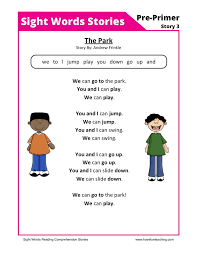 How much homework is too much? Preschool Reading Comprehension Worksheets