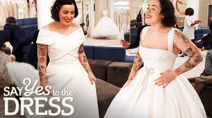 Bride Wants To Look Audrey Hepburn-esque On Her Wedding Day Say Yes To The Dress America - Youtube In 2021 Audrey Hepburn Wedding Dress Wedding Dresses Bride