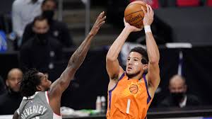 It was a historic evening for the phoenix suns on thursday as they booked their spot in the nba finals for the. Devin Booker Suns Advance To Nba Finals