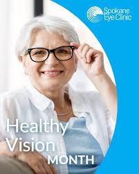 It's HEALTHY VISION MONTH! 👁️💙 It's Healthy Vision Month! Did you know  that women are more affected by vision loss than men? 👀 55% of those with  vision loss are women, making