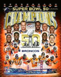Celebrating 50 years of america's greatest game with 344 pages highlighting the games, halftimes, and more with. Denver Broncos Super Bowl 50 Champions 10 Player Commemorative Premium Poster Print Photofile Denver Broncos Super Bowl Denver Broncos Broncos
