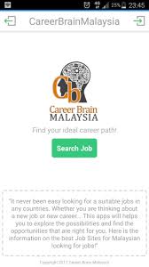 We provide websites which best for both employers as well as job seekers. Careerbrain For Android Apk Download