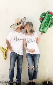 Baby Daddy Baby Mama Pregnancy Announcement Shirts Mom And Dad T Shirt Funny Matching Couple Maternity Tops Tee T Shirts Aliexpress