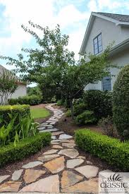 Classic Landscapes Wilmington Nc Hardscape Stone Walkway Landscape