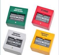 Emergency Door Release Fire Alarm swtich Break Glass Button Exit Release  Switch