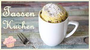Köstliche kuchen aus der tasse (german edition): Diy Tassen Kuchen Mug Cake Aus Der Mikrowelle Schnell Und Einfach Backlounge Rezept Youtube