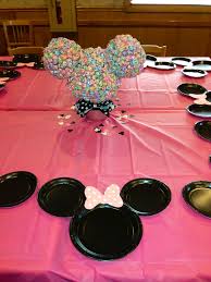 Minnie Mouse Table Decor Minnie Mouse Party Minnie Party Minnie Mouse Birthday