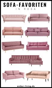 lieblings sofas in rosa pink sofa room design room inspiration
