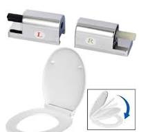 BODYA 2Pcs Toilet Seats Cover Hinges Replacement Toilet Soft ...