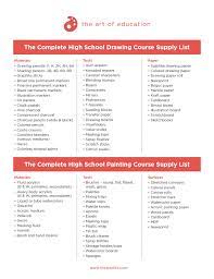 When you have the basics on hand, it's much easier to start a new project. A Complete List Of Supplies For Your New Art Room The Art Of Education University