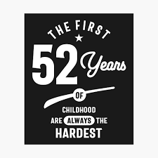 The best tech gift ideas for everyone on your list. 52 Years Old Gift 52nd Birthday Gift Ideas Mens And Womens Poster By Cidolopez Redbubble