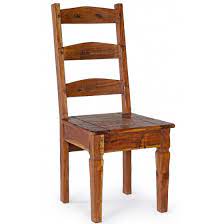 Sedia Country Legno Massello Sedie Etniche
