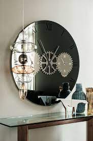 Times Mirror Cattelan Italia Large Metal Wall Clock Big Wall Clocks Oversized Wall Clock