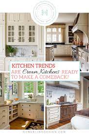 And it's easy to see why! What To Do When You Secretly Love Cream Kitchen Cabinets Heather Hungeling Design