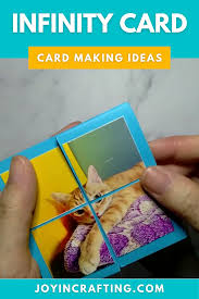 To make this, you will first need to take a piece of card stock and score it where you are going to fold it in the middle. Never Ending Card Artofit