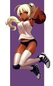 Pin On Dark Skin Anime Lady S