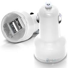 ONX3 ZTE Warp 7 White Twin Port USB ...