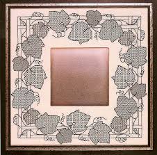 Free cross stitch pattern nov 23, 2016. Blackwork Grapevine Mirrow Frame Free Cross Stitch Patterns