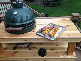 diy weber grill table plans barbecue