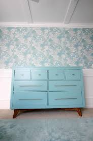 This is a white ikea hemnes dresser. Ikea Hemnes Dresser Mid Century Modern Hack