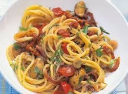 Spaghetti Mit Tk Meeresfruchten Rezept Spaghetti Mit Meeresfruchten Rezepte Mit Meeresfruchten Garnelen Rezepte Einfach