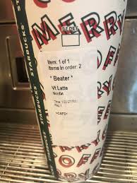 This is one menu item you can't order through your starbucks app, but you probably wouldn't be using your app if you're hitting up the drive through with your dog in tow. Green Bean Attempts To Spell Peter Starbucks