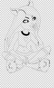 See the whole set of printables here: Coloring Book Monster High Clawdeen Wolf Doll Drawing Png Clipart Free Png Download