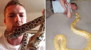 She was coiling around him': Animal lover 'killed by his pet snake'