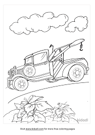 > tow truck coloring page. Tow Truck Coloring Pages Free Vehicles Coloring Pages Kidadl