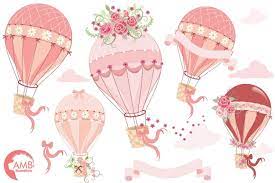 This ornament is a perfect addition to your tree or as a window decoration. Hot Air Balloon Floral Clipart 1231 Hot Air Balloon Design Hot Air Balloon Clipart Hot Air Balloon Paper