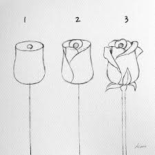 Rose rouge est le symbole de l'amour, gens toujours exprimer l'amour en envoyant à leur alors. Comment Dessiner Une Rose 37 Idees Tutos Etapes Par Etapes