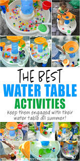 35 Amazing Water Table Ideas For Summer Happy Toddler Playtime In 2020 Infant Activities Toddler Fun Activities For Kids