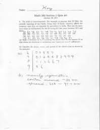 In the world of statistics, there are two categories you should know. Introduction To Statistics Quiz I Answers Math 282 Docsity