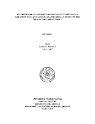Transfer massa dan transfer energi. Doc Proposal Skripsi Docx Arkan Mahatir Academia Edu
