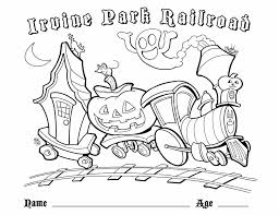 Download amusement park ride images and photos. Children S Coloring Page Irvine Park Railroad