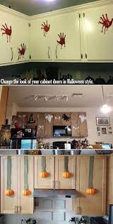 How To Decorate Your House This Halloween Check Out 10 Creative And Spooky Ideas To Decorate Halloween Kitchen Halloween Kitchen Decor Kitchen Cabinets Decor