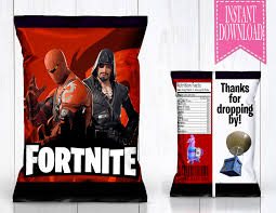 Chip bag template fortnite headshot sound effect download fortnite party fortnite map changes gif in 2019 chip bags party piezas de rompecabezas fortnite semana 8 mapa treats. Fortnite Chip Bag Digital Only Shanzcreations Chip Bags Fortnite 80th Birthday Party