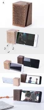 Natural Black Walnut Wooden Speaker Iphone Cell Phone Sound Amplifier Cell Phone Stand Holder Mount Holder Trumpet Phone Sounds Wooden Speakers Iphone Speaker